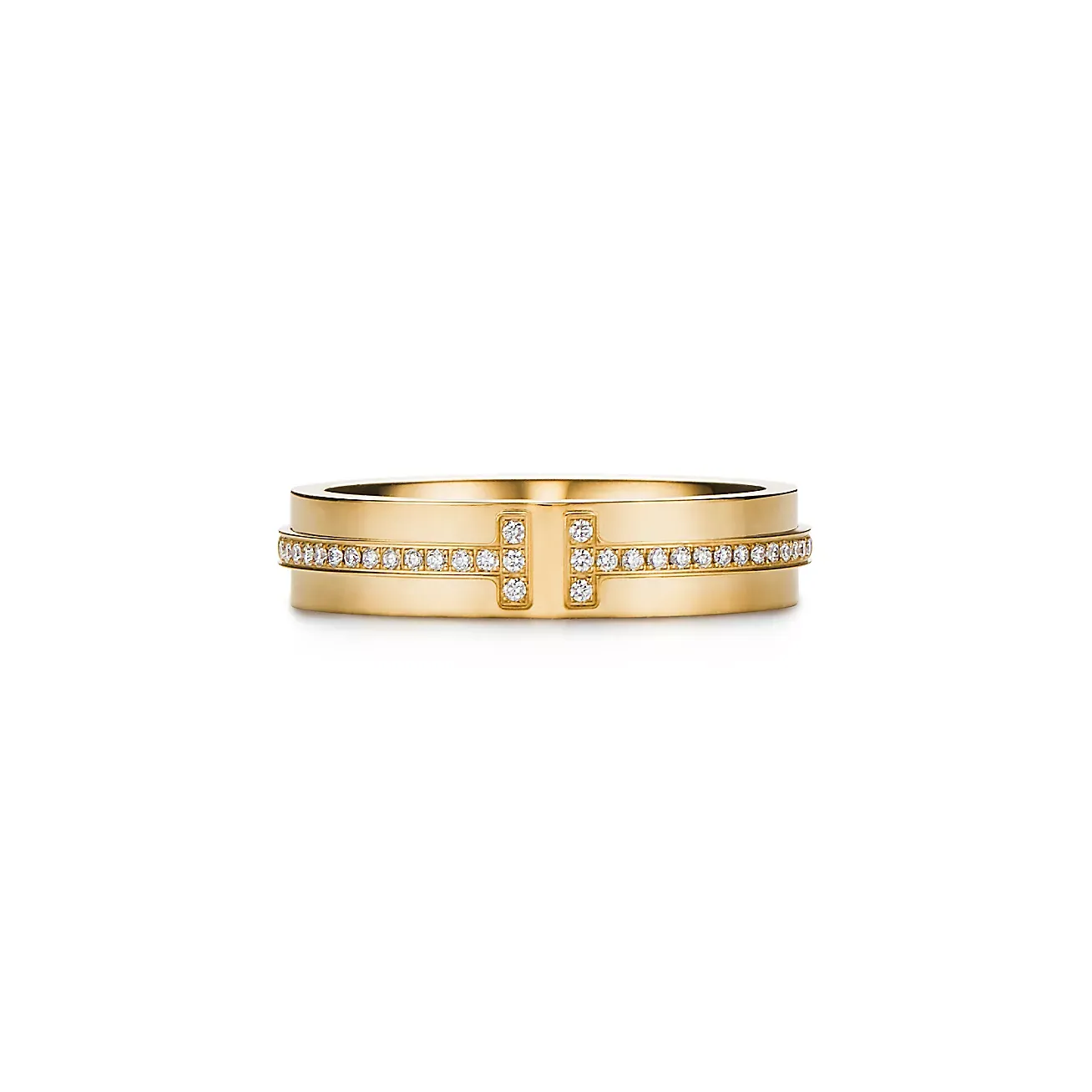 0.13 CTW Round Cut Natural Diamond Stackable Ring