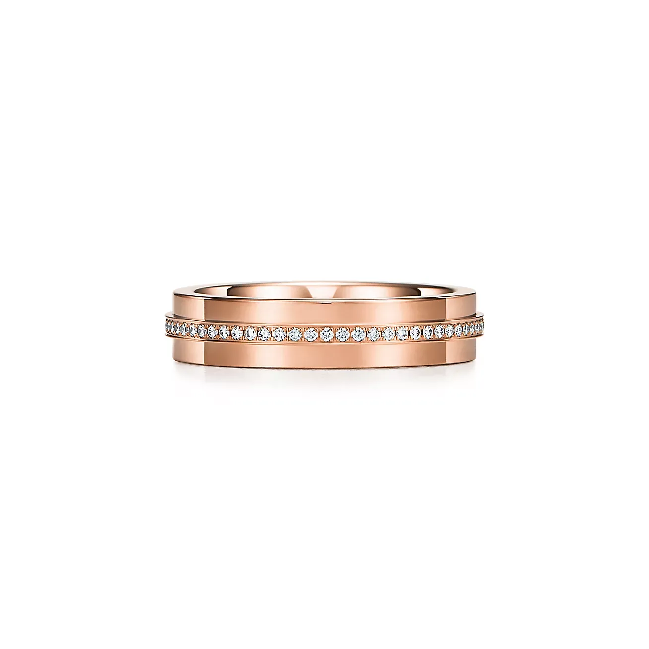 0.13 CTW Round Cut Natural Diamond Stackable Ring
