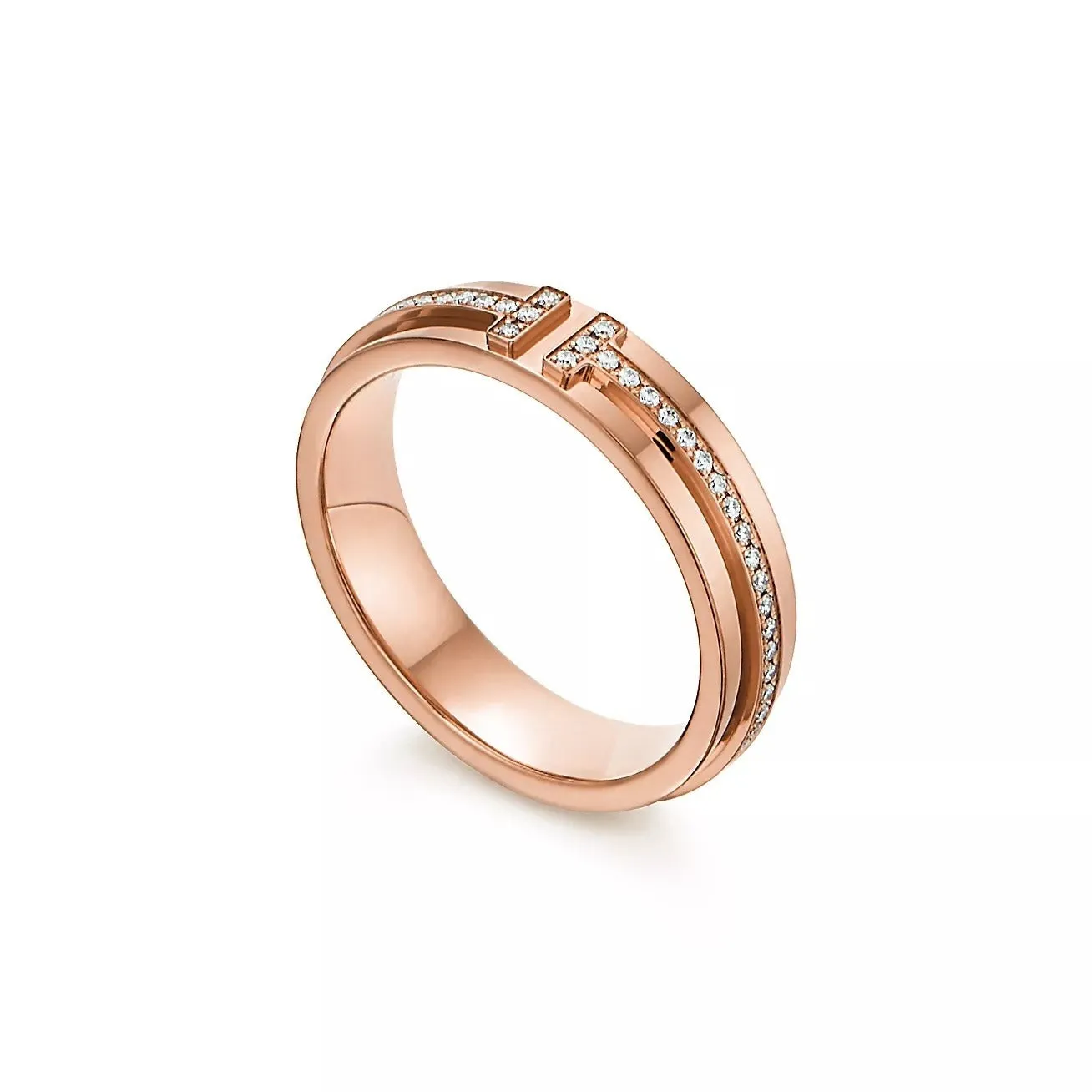 0.13 CTW Round Cut Natural Diamond Stackable Ring