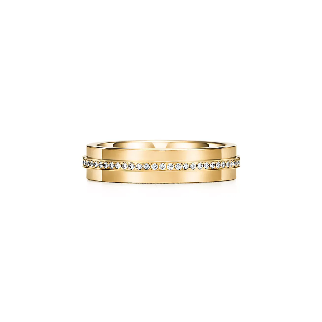 0.13 CTW Round Cut Natural Diamond Stackable Ring