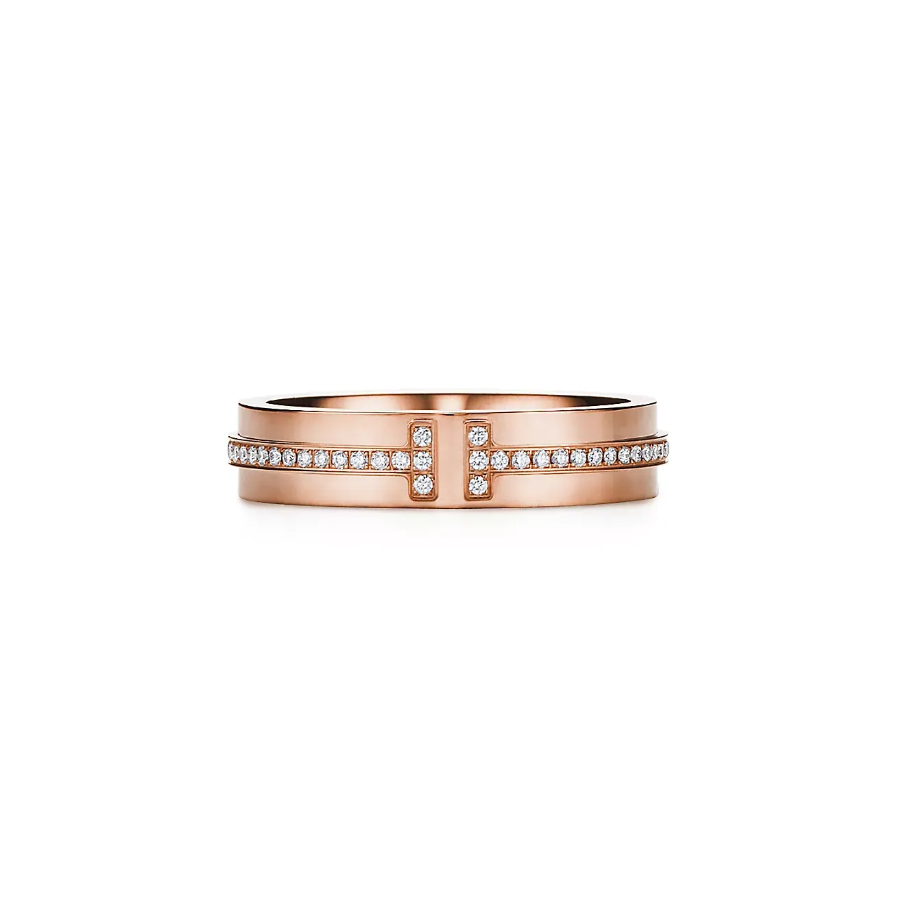 0.13 CTW Round Cut Natural Diamond Stackable Ring