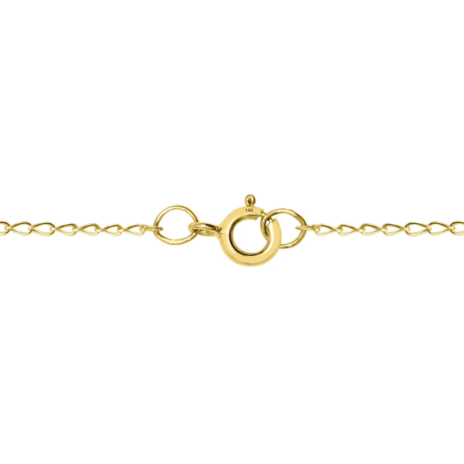 1/4 Carat Tw Natural Diamond Bezel Pendant In 14K