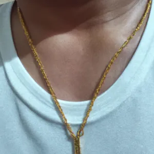 14K 12MM YELLOW GOLD SOLID MIAMI CUBAN 16 CHAIN NECKLACE"