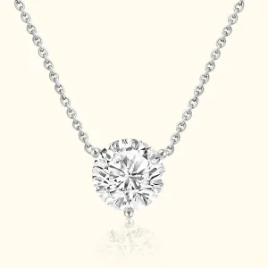 1.51ct Round Brilliant Solitaire Necklace