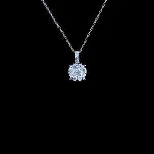164122 - .55 ctw diamond pendant
