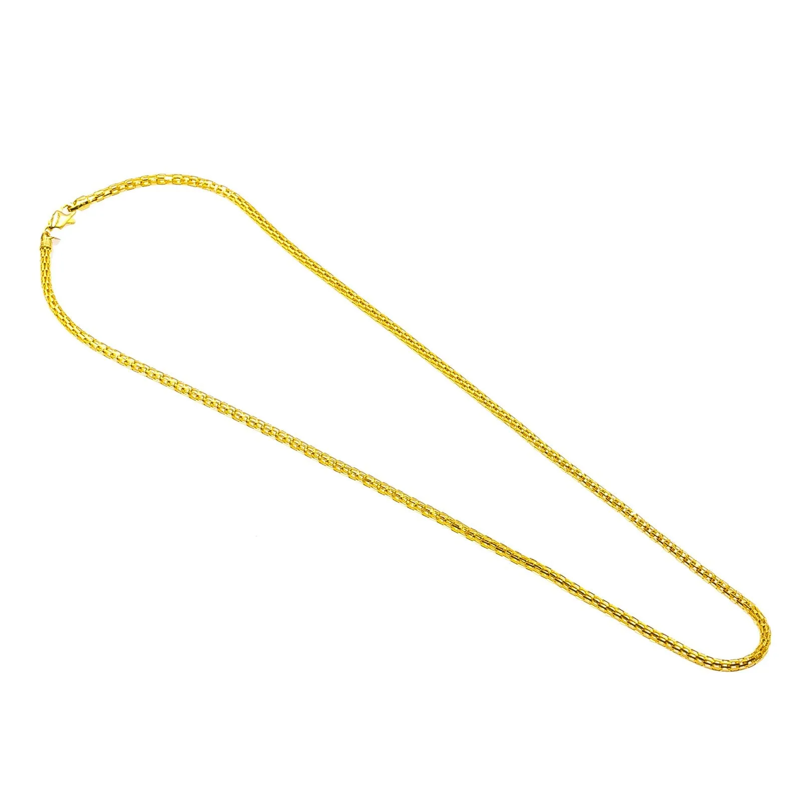 22K Yellow Gold Men's Chain W/ Double Rada Link