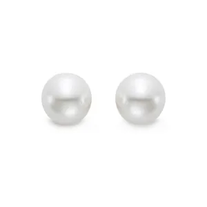 5.5mm White Akoya Pearl Earrings