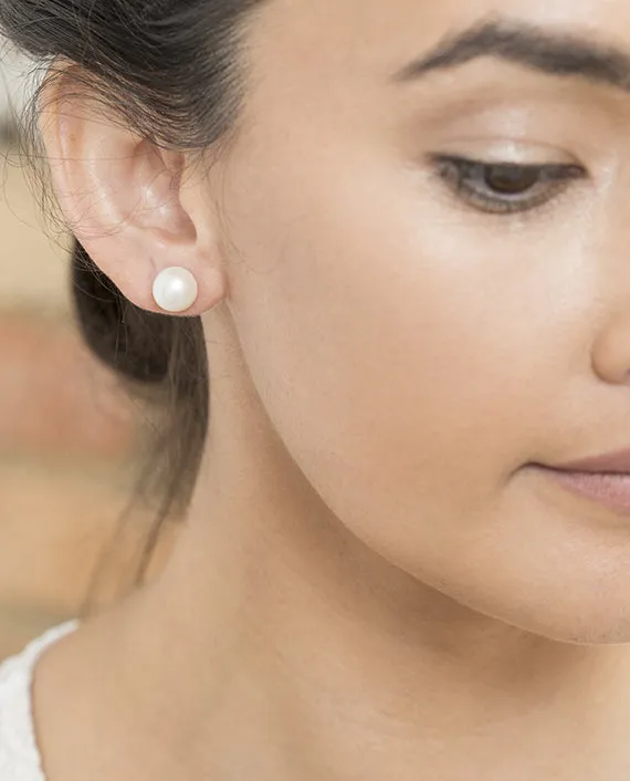 9.5-10mm Freshwater Pearl Studs