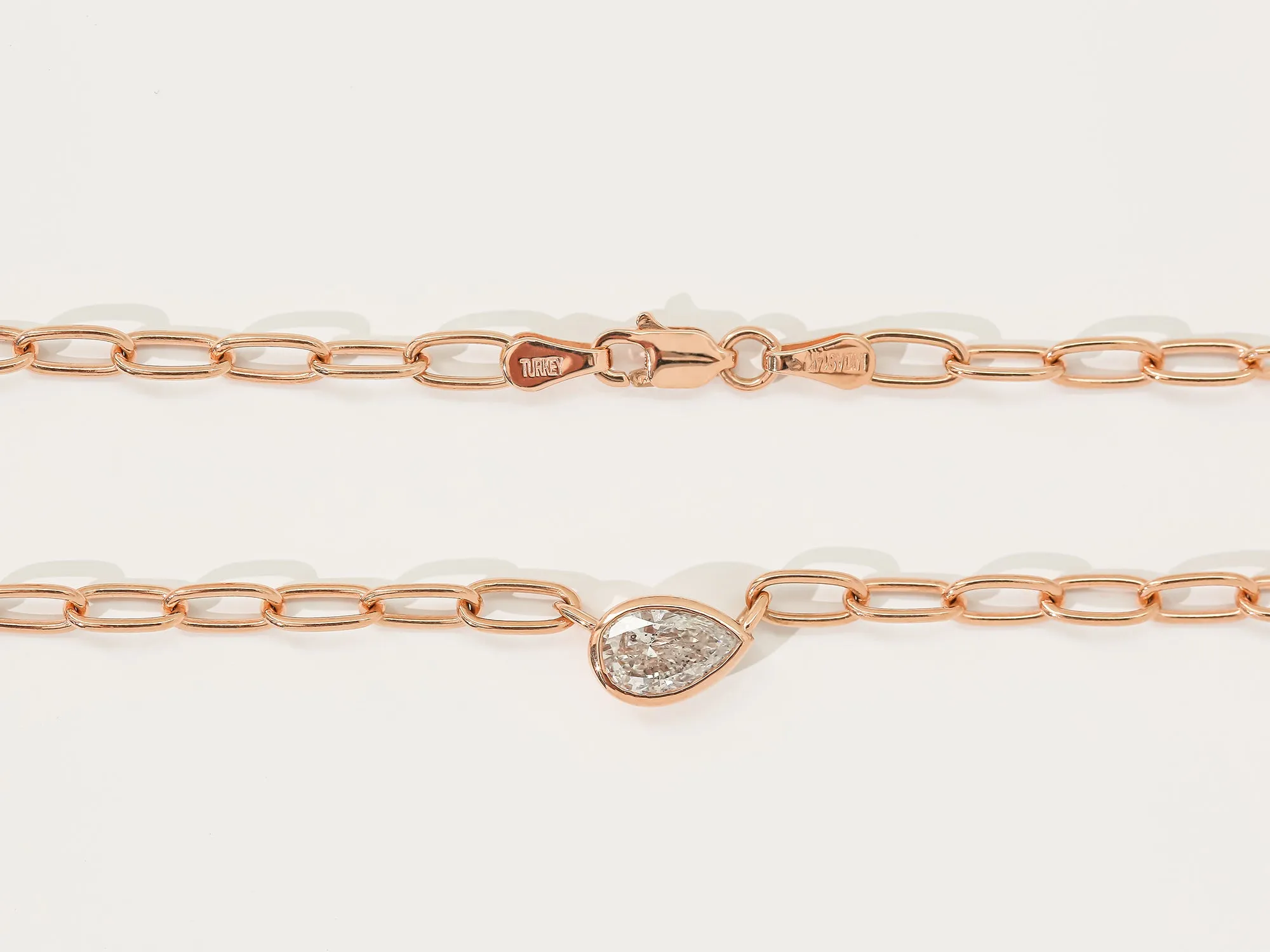 Aurea Paperclip Necklace