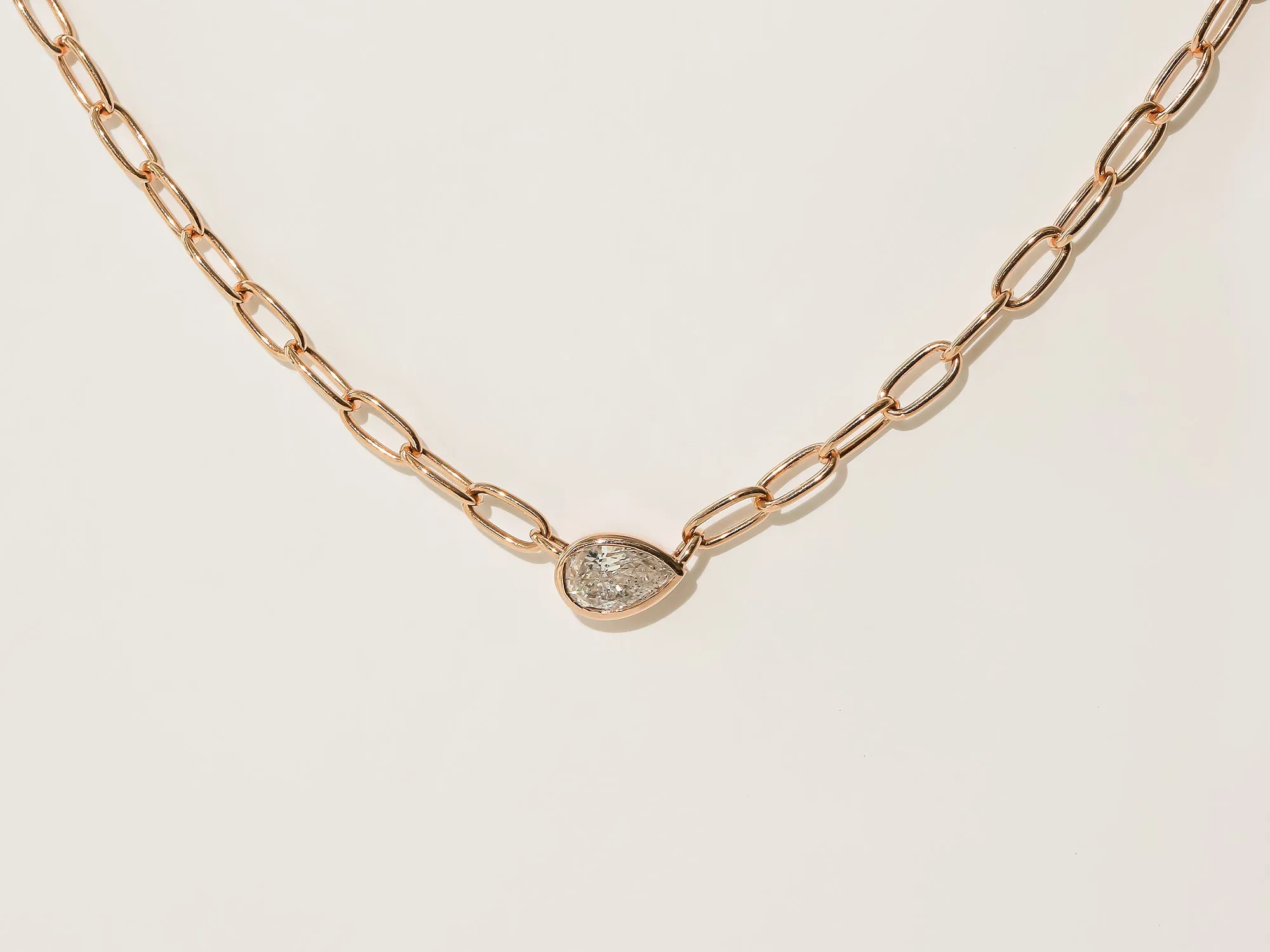 Aurea Paperclip Necklace