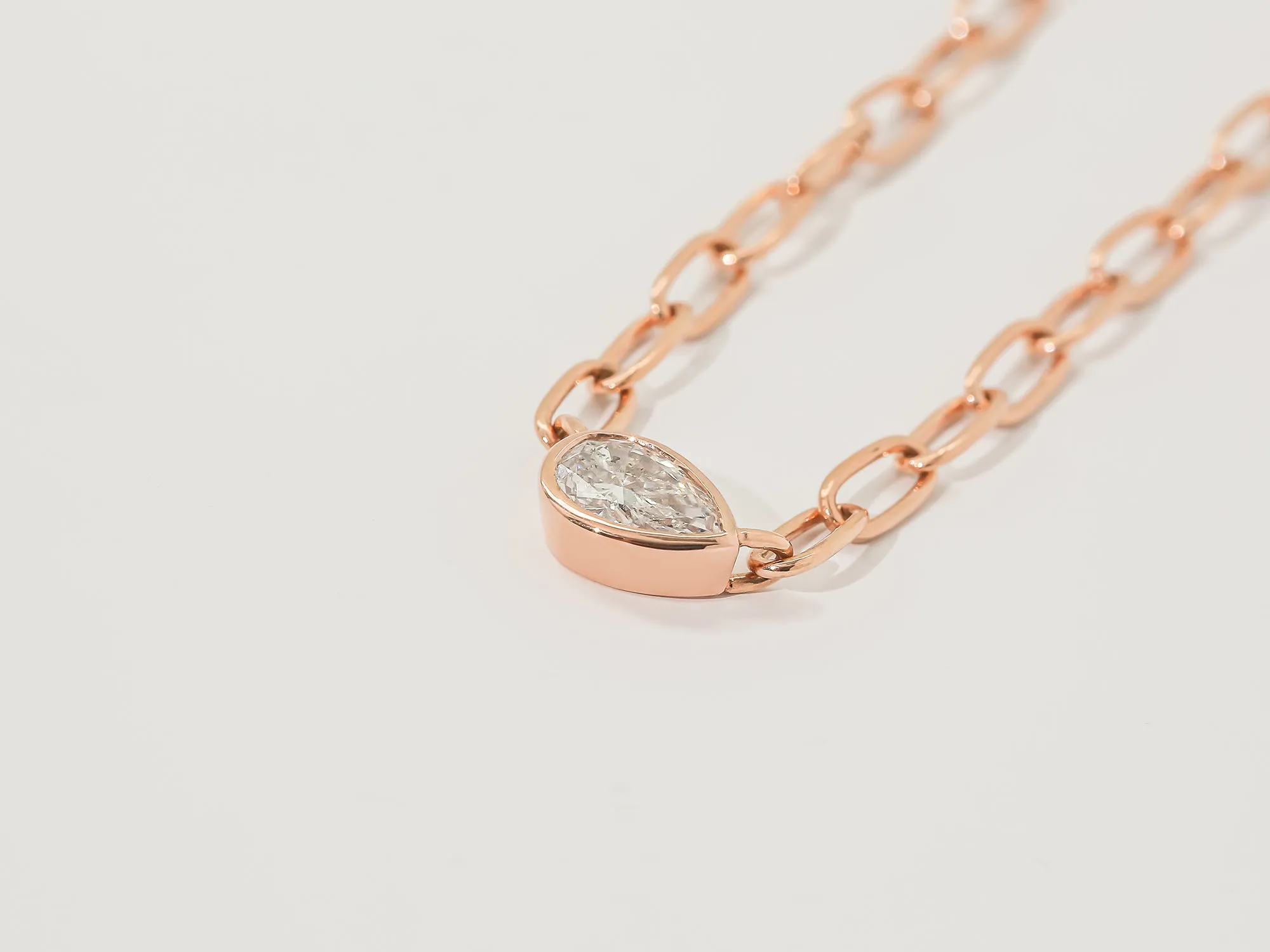 Aurea Paperclip Necklace
