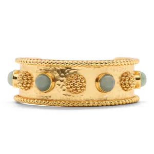 Berry Gem Cuff with Meadow Jade