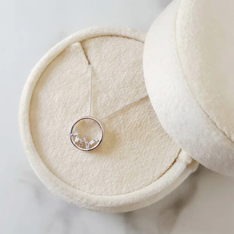 Cascade Circle Necklace