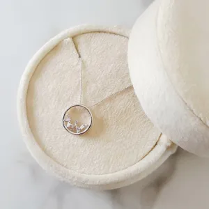 Cascade Circle Necklace
