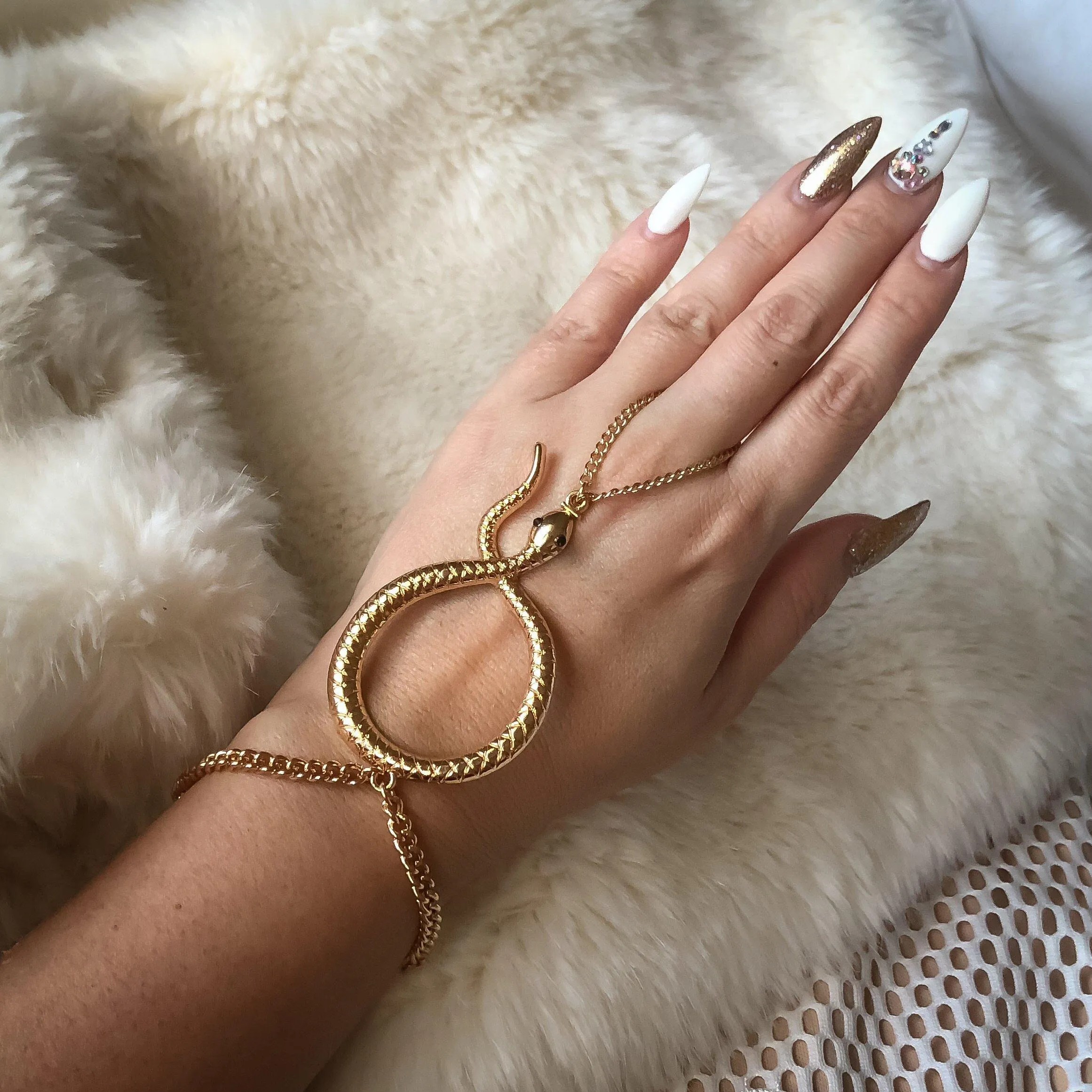 Cleopatra Hand Chain