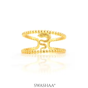 Derry 18K Gold Plated Ring