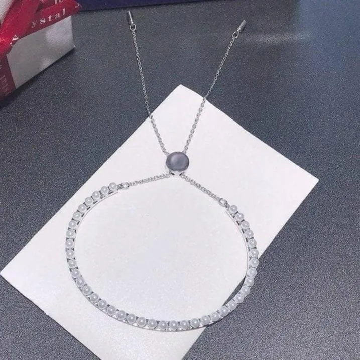 Diamond Luxury Elegant Pearl Bracelet