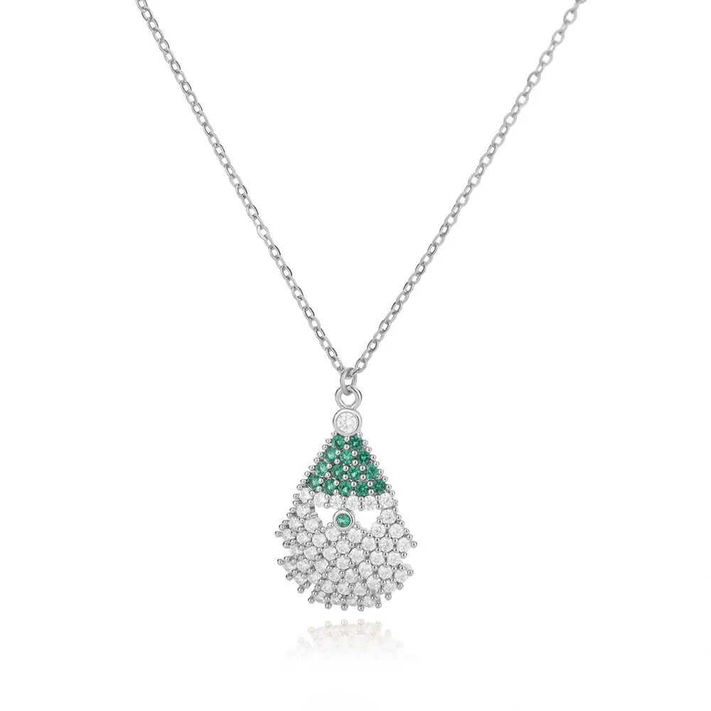 Fashion Christmas Jewelry Gifts Christmas Tree Pendant Necklace For Women