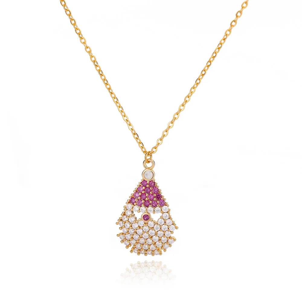Fashion Christmas Jewelry Gifts Christmas Tree Pendant Necklace For Women