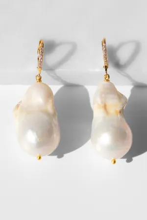 Greta Pearl Drop Earrings