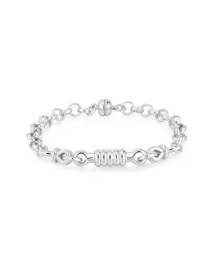Horsebit Bracelet- Silver
