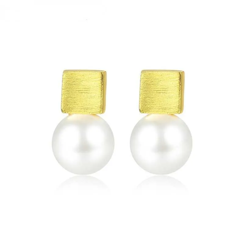 kid's Pearl Stud Earrings