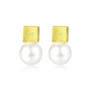kid's Pearl Stud Earrings
