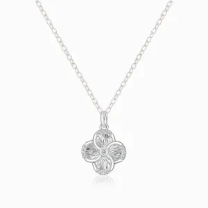 Moulinet Doré Diamond Drop Necklace