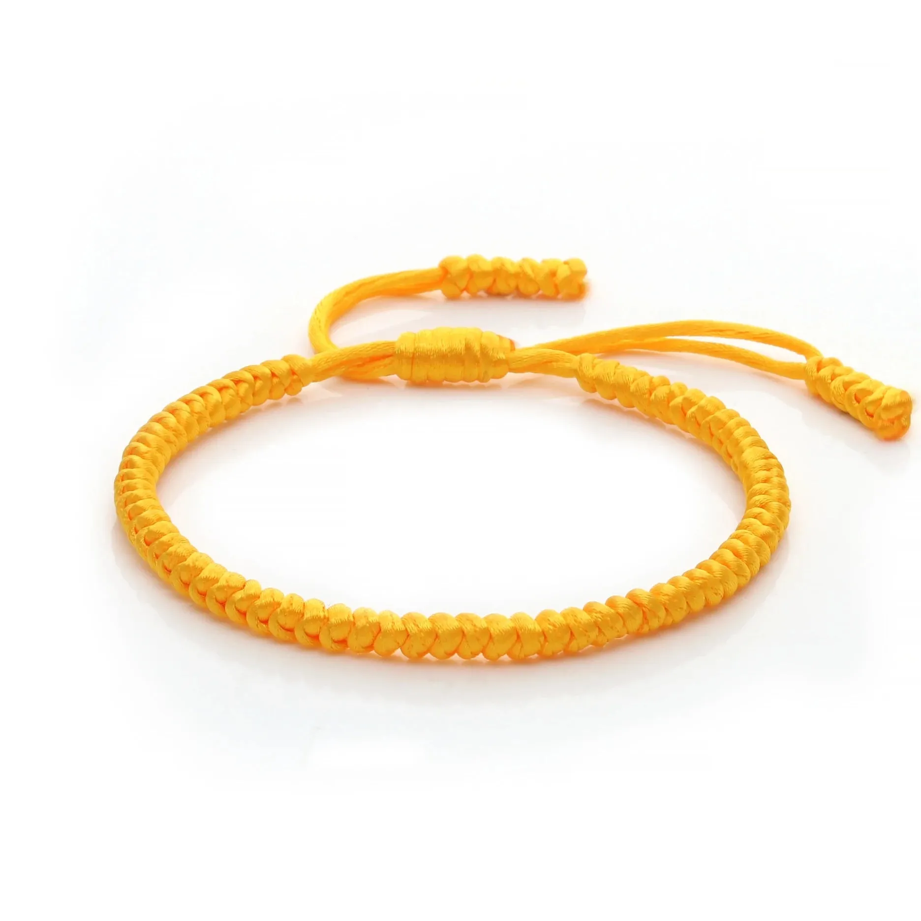 Multicolor Rope Lucky knots Bracelets Women Men Charm Woven Handmade Bangles Braided Adjustable Size Buddhism Jewelry Pulseras