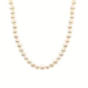 Nice Pearl Necklace - Perfectly Round Pearls