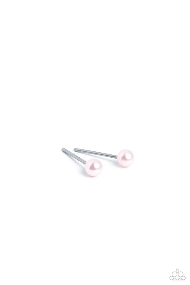 Paparazzi Earring ~ Dainty Details - Pink