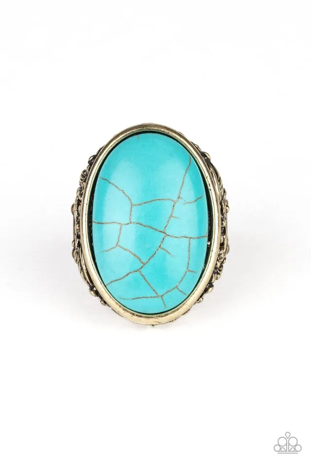Paparazzi Ring ~ Stonehenge Garden - Brass