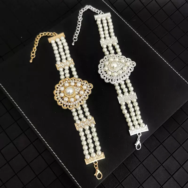 Pearl bridal jewelry set