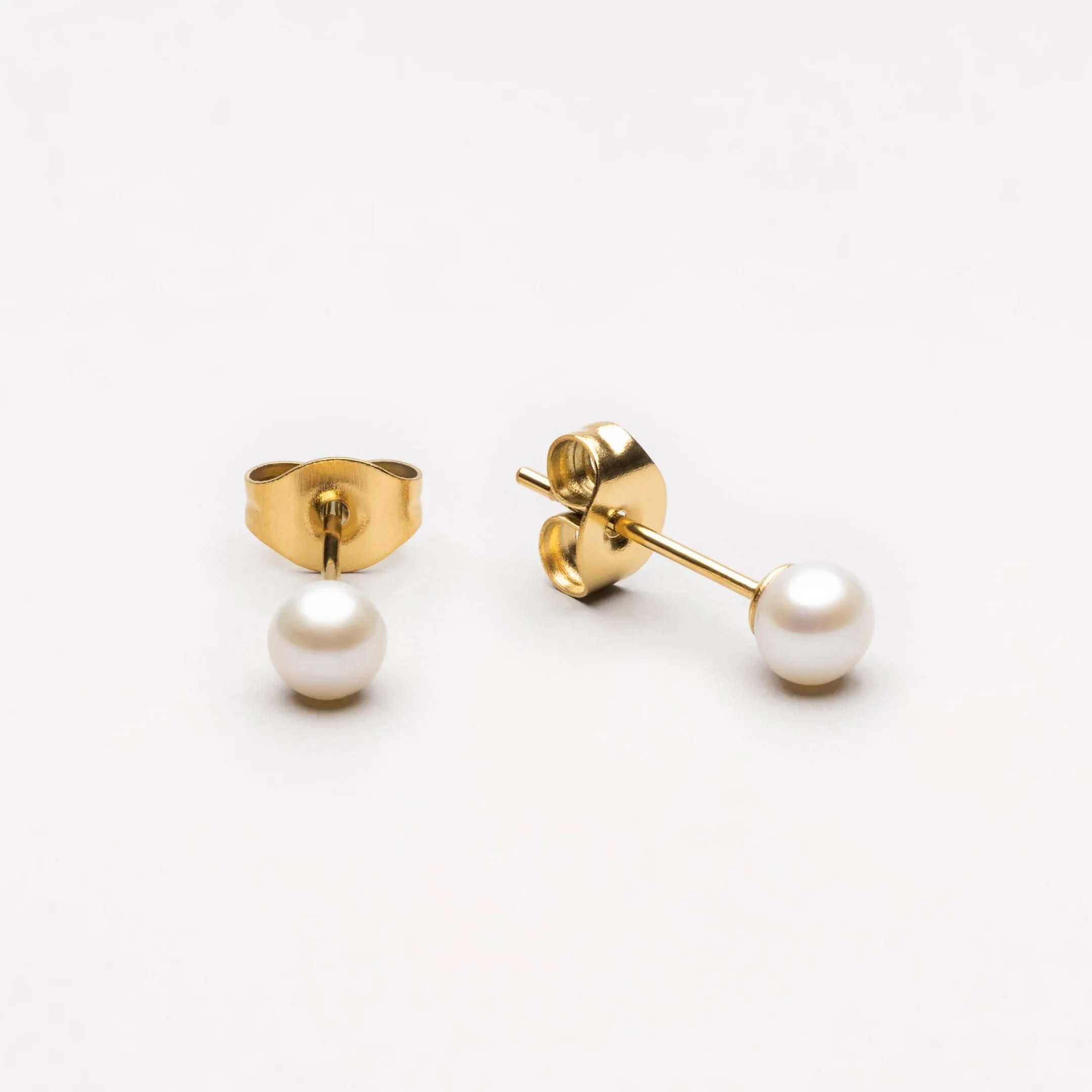 Pearl Stud Earrings
