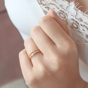 Petite Crystal Ring