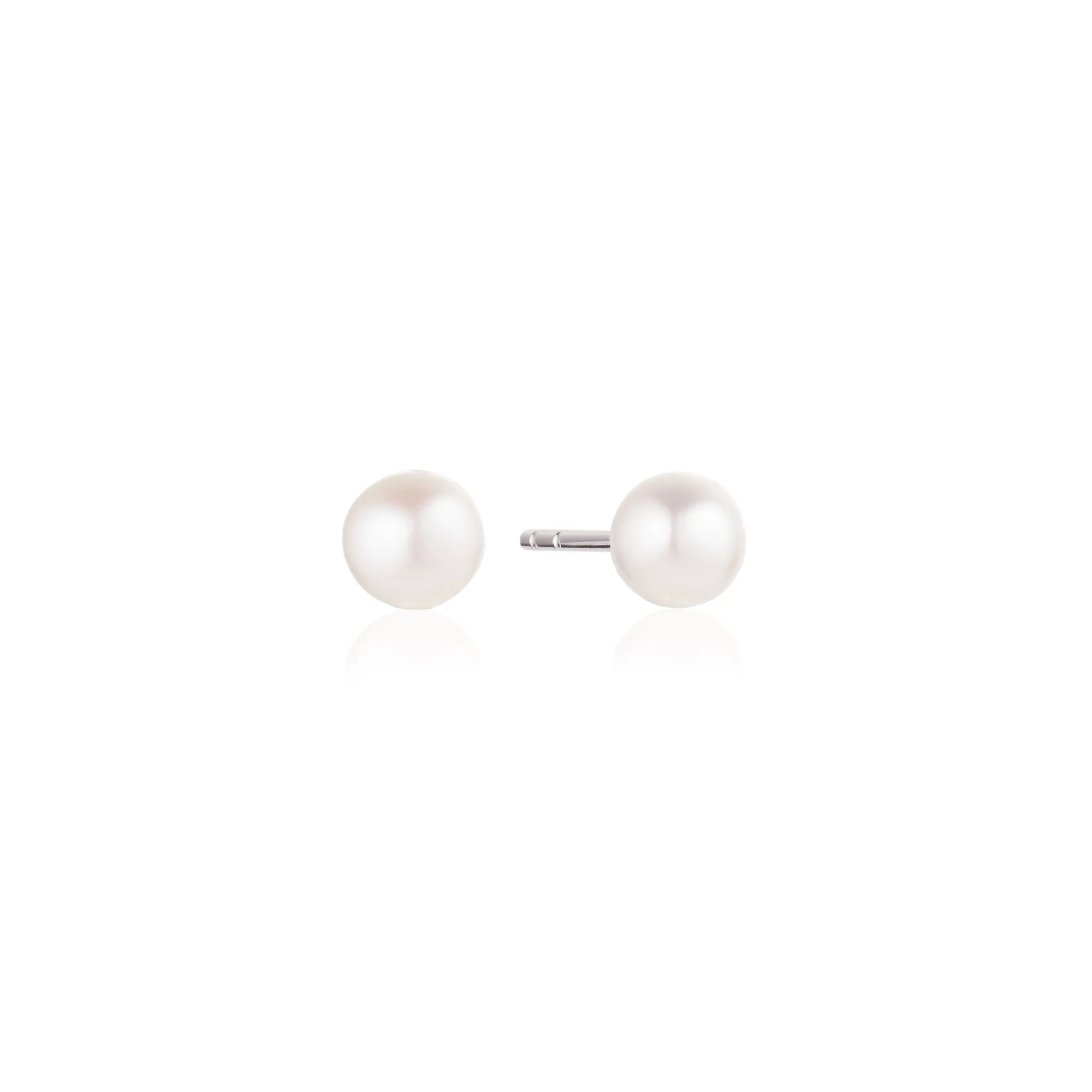 Ponza Uno Silver Studs w. Pearl