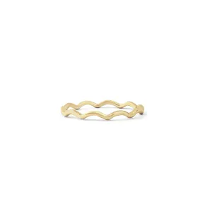 Scallop Ring Gold