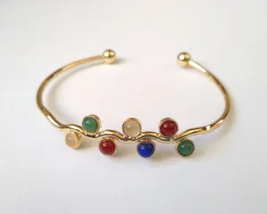 Seven Stone Cuff