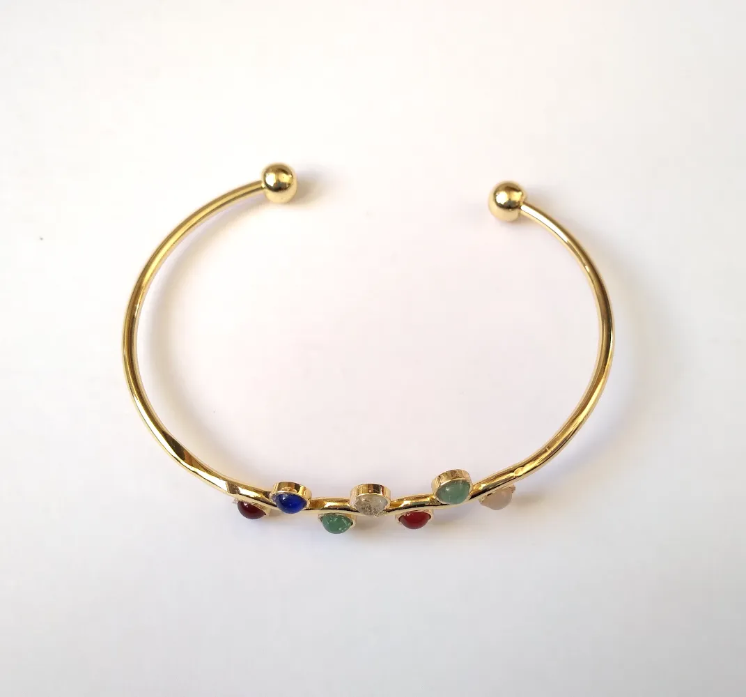 Seven Stone Cuff
