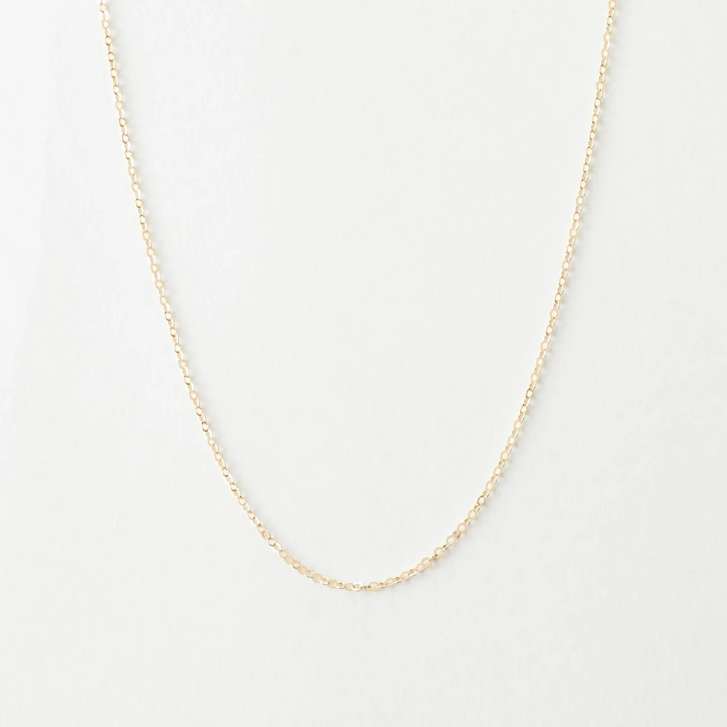 Solid Gold Dainty Chain