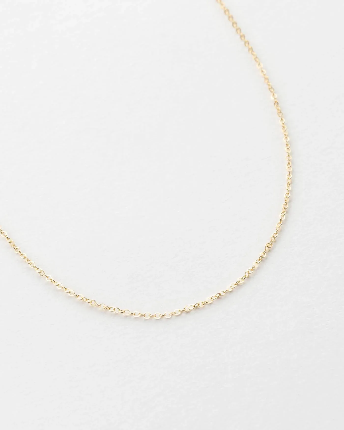 Solid Gold Dainty Chain