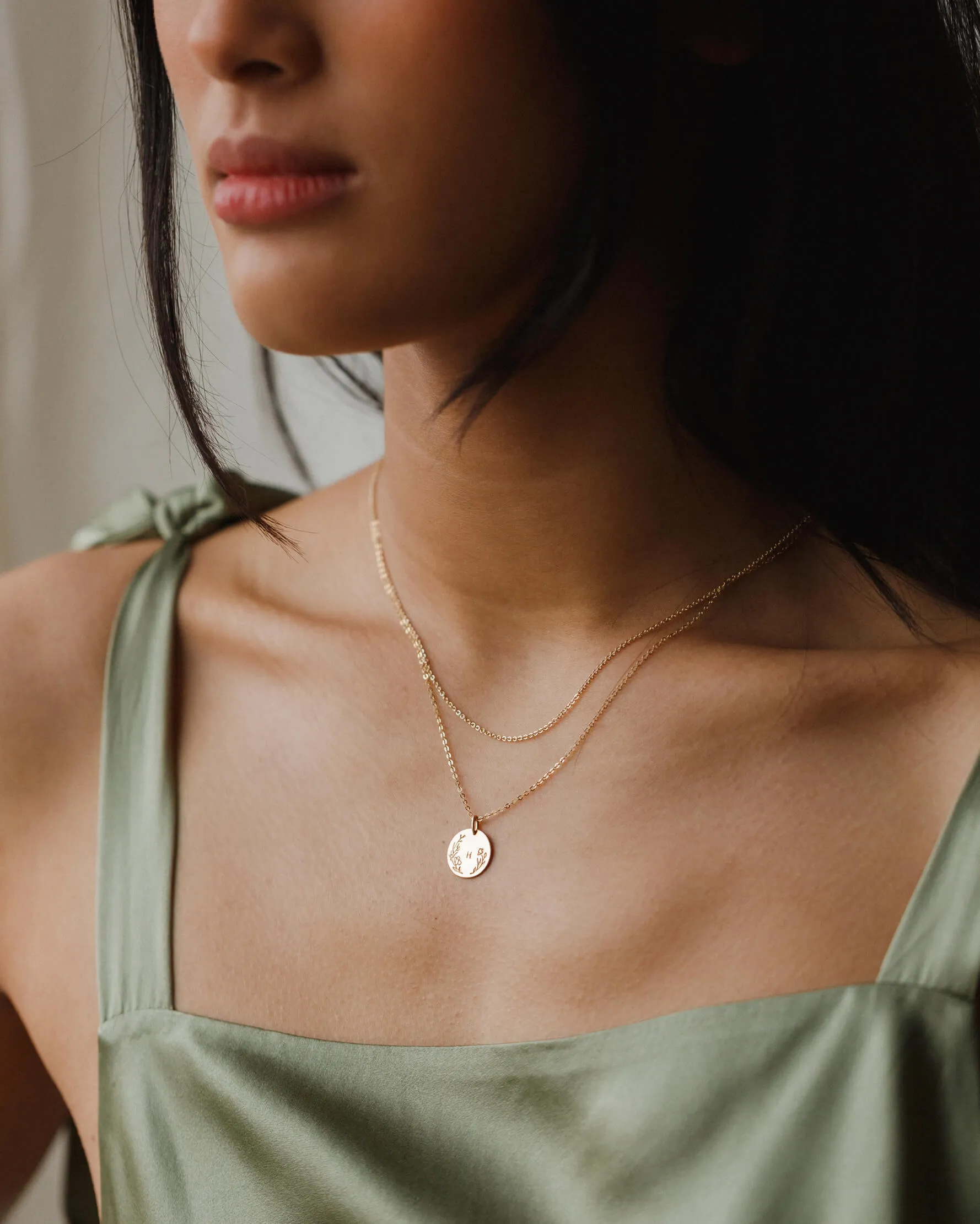 Solid Gold Dainty Chain