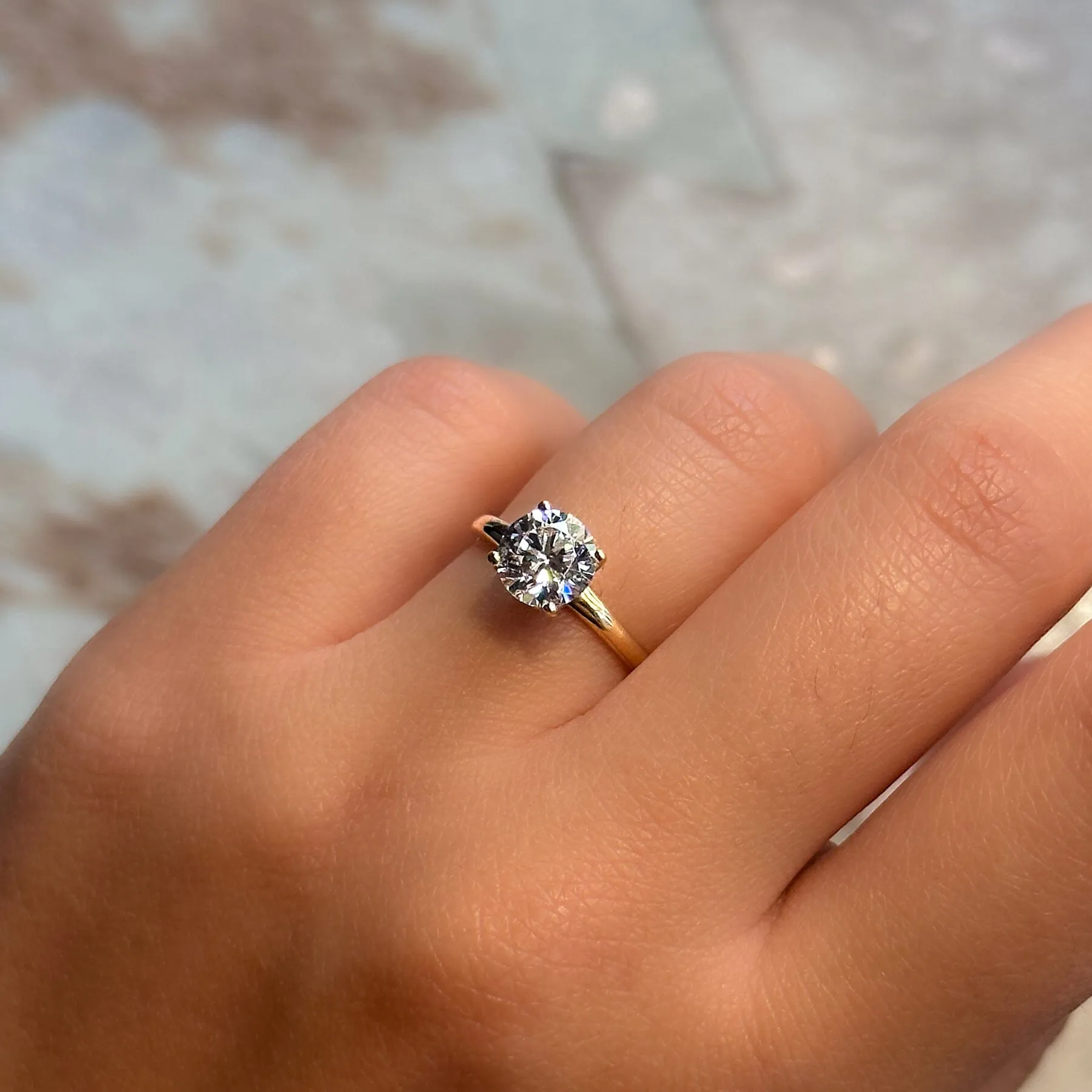 Solitaire Diamond Ring