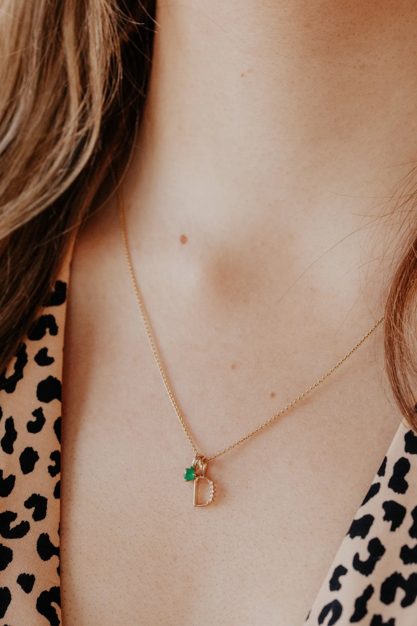Stackable Gemstone Charm