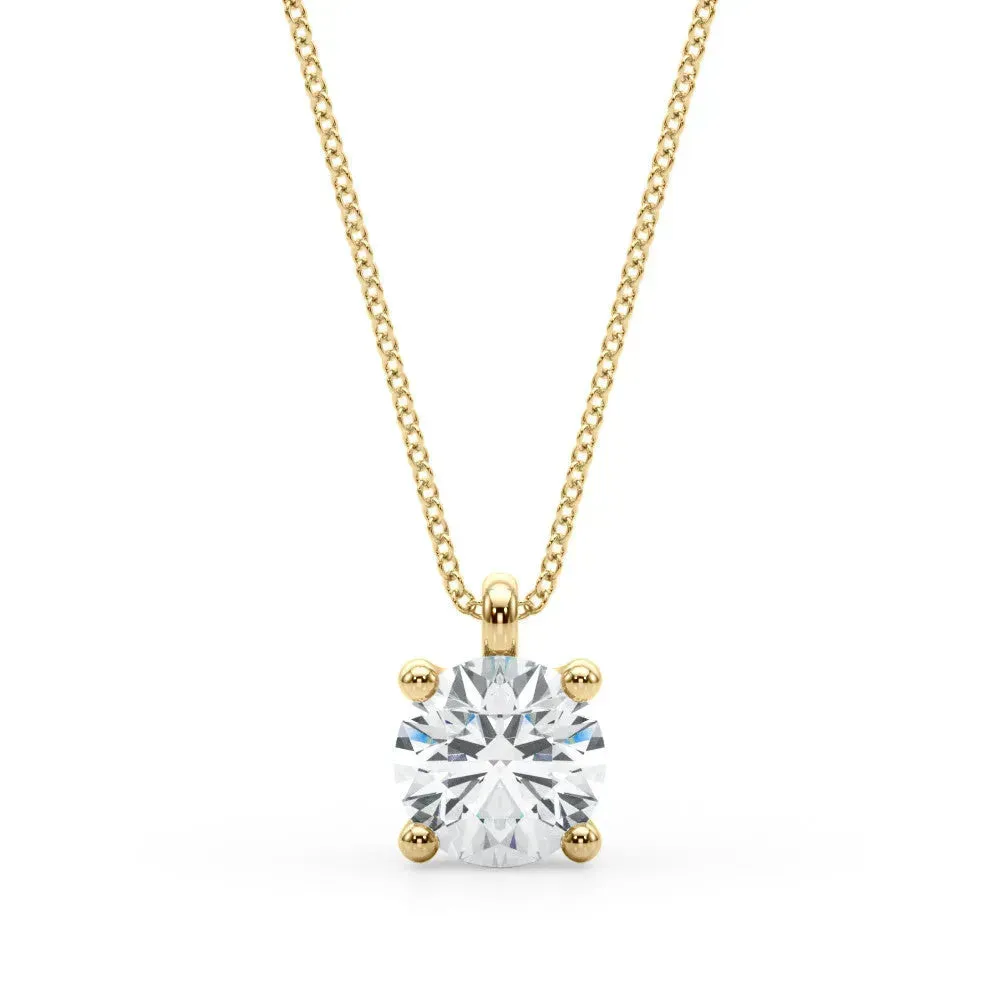 Stella Solitaire Necklace