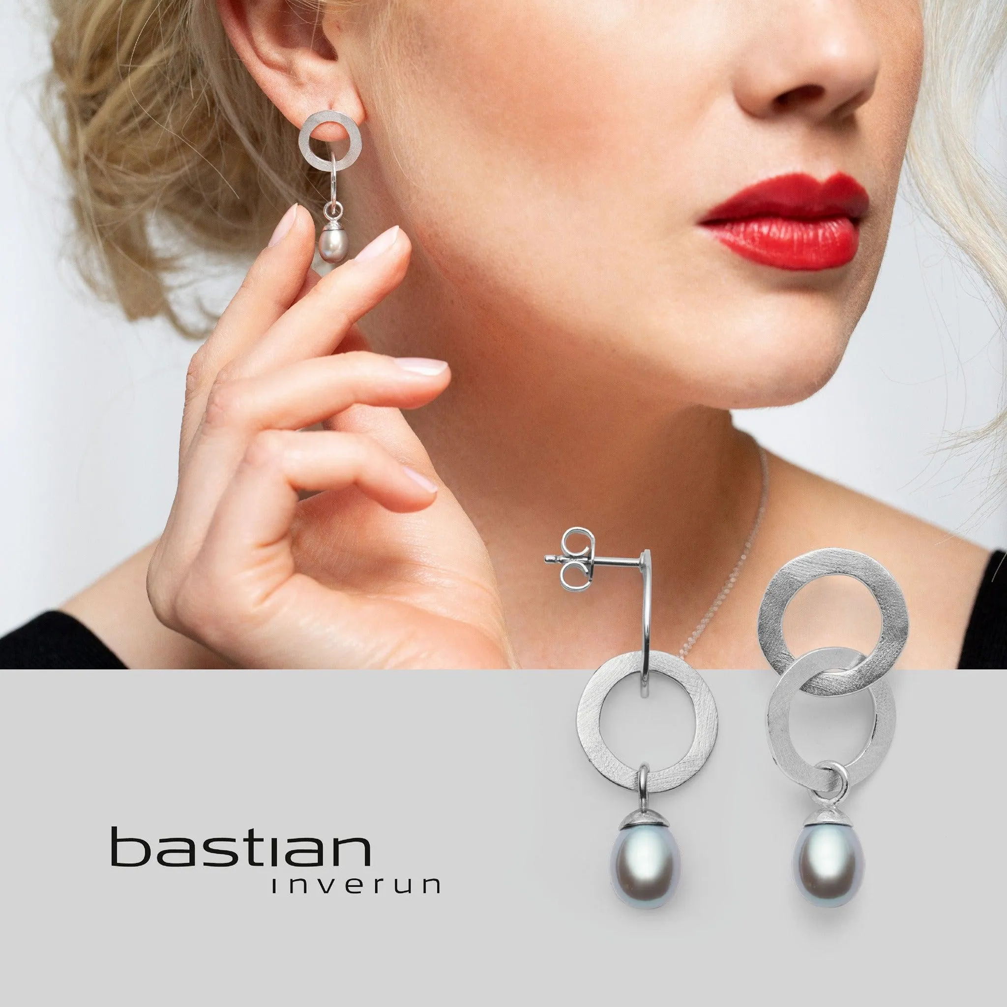 Sterling Silver Pearl Earrings