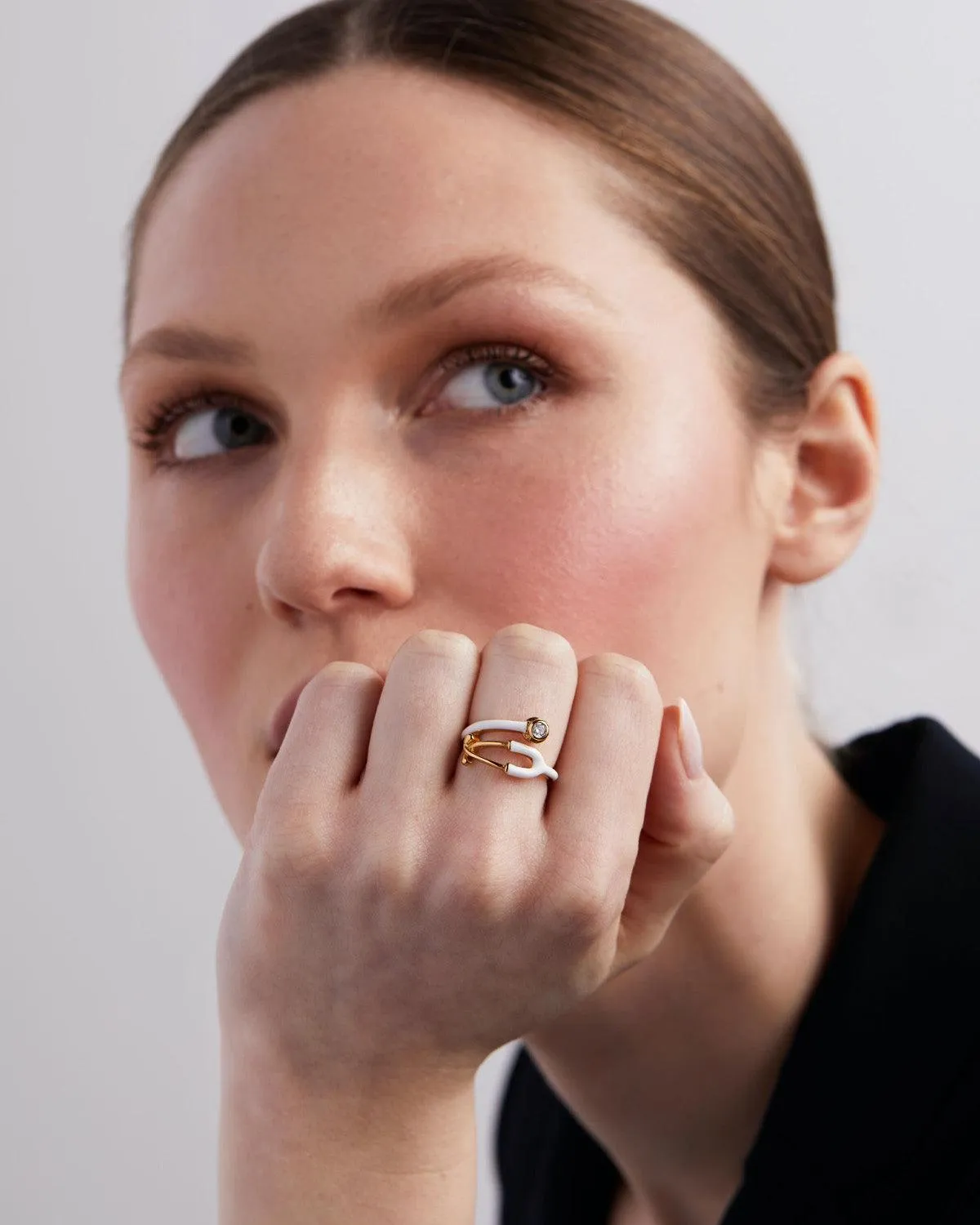 Stethoscope Enamel Ring