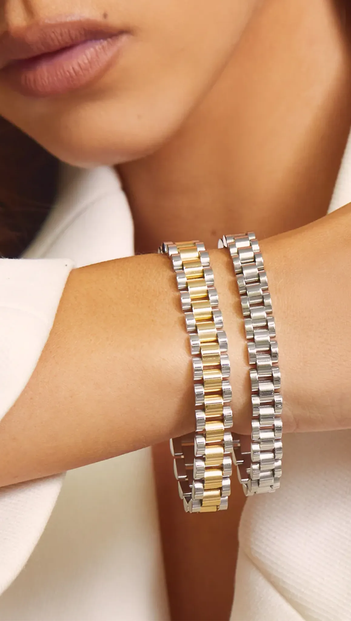 Timepiece Bracelet - Silver
