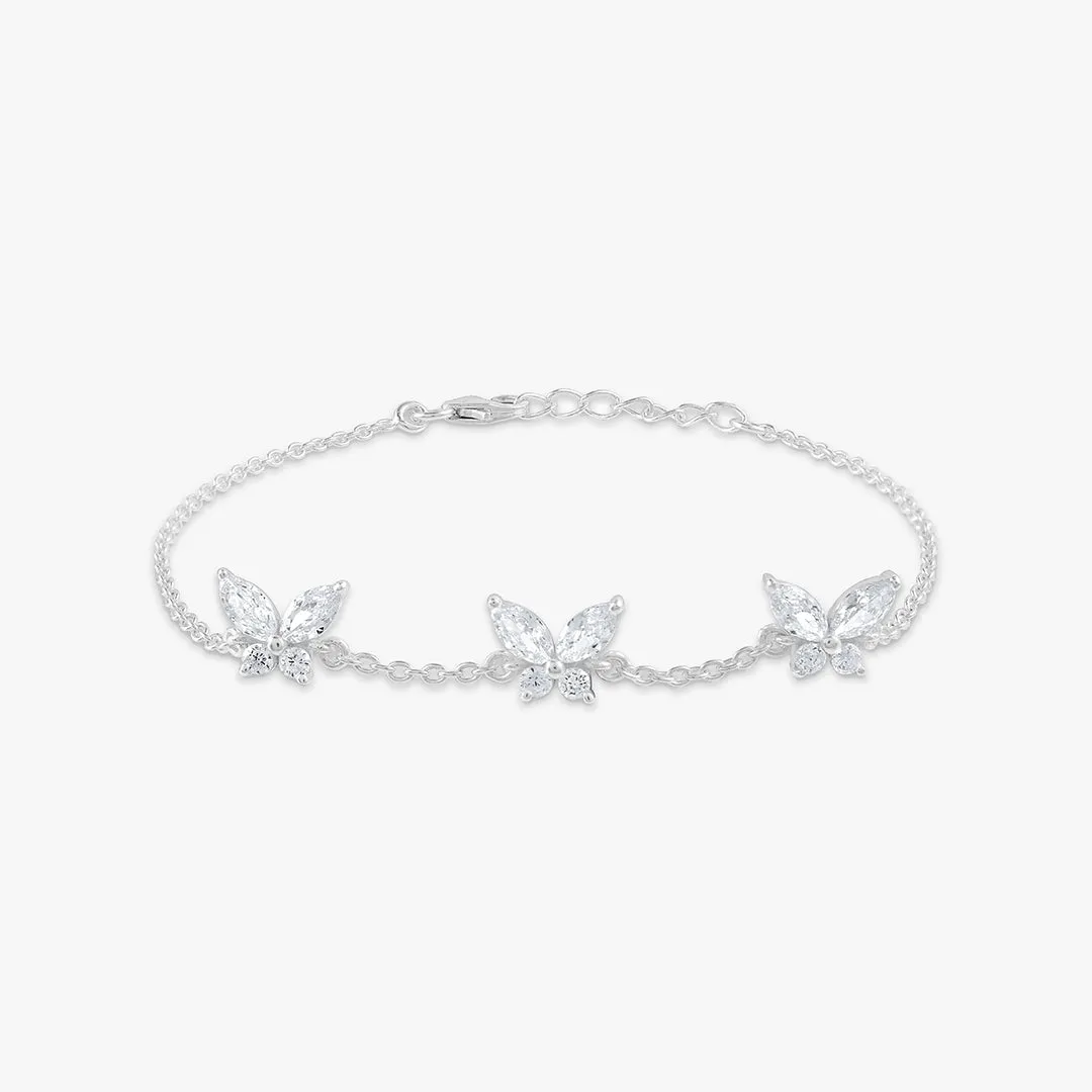Trio Butterfly Bracelet