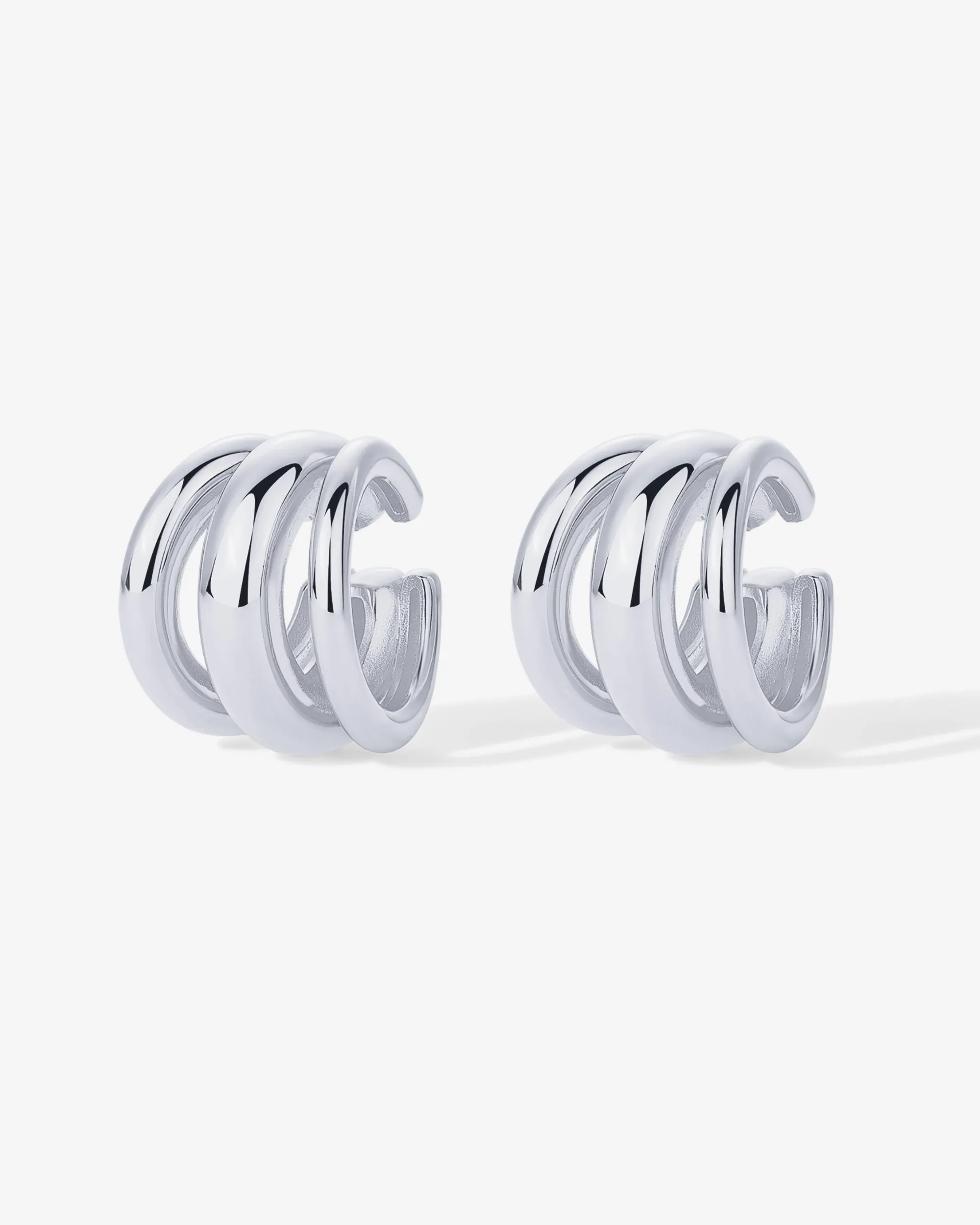 Triple Ring Ear Cuffs